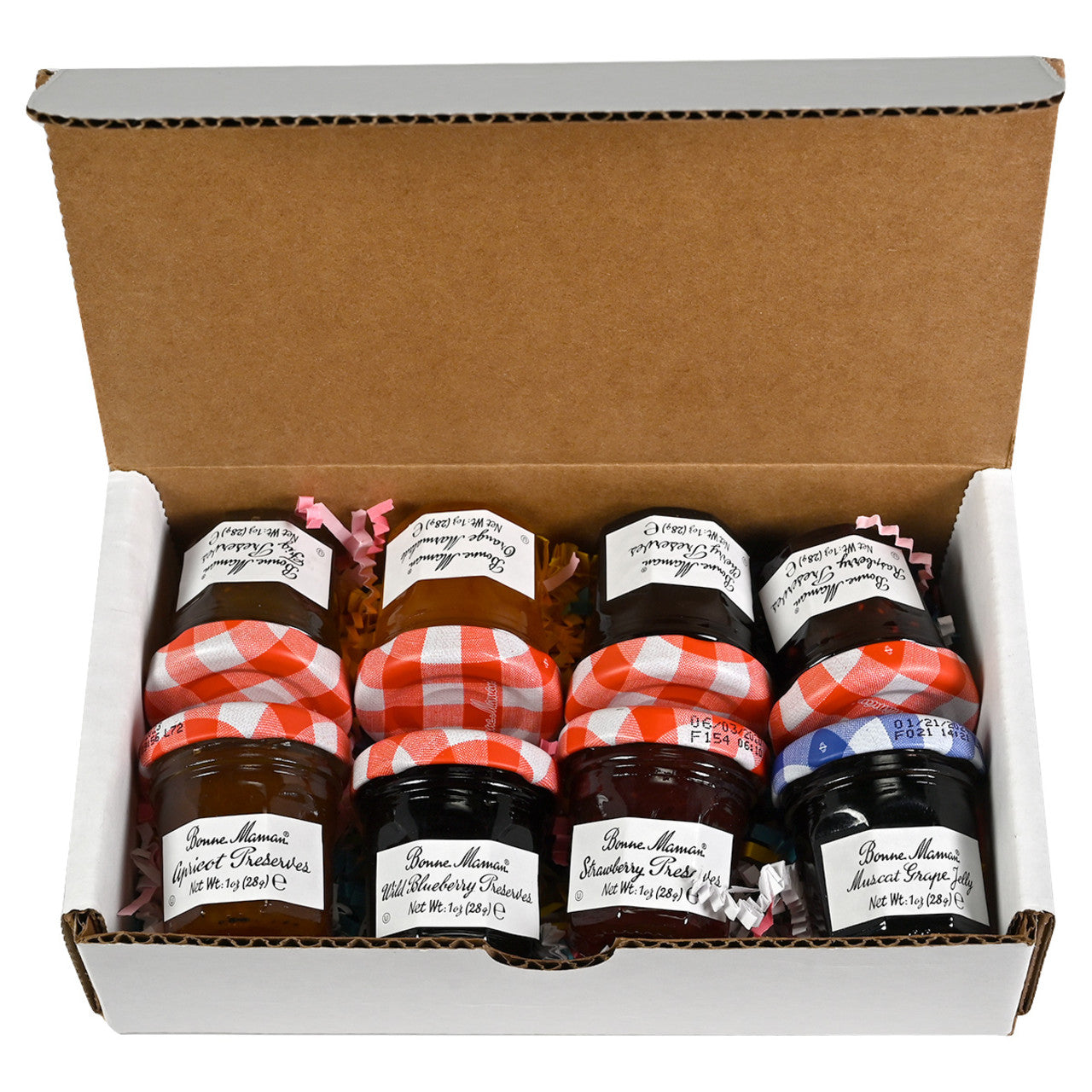 Bonne Maman - Jam Variety 8 Pack - 1oz Jars