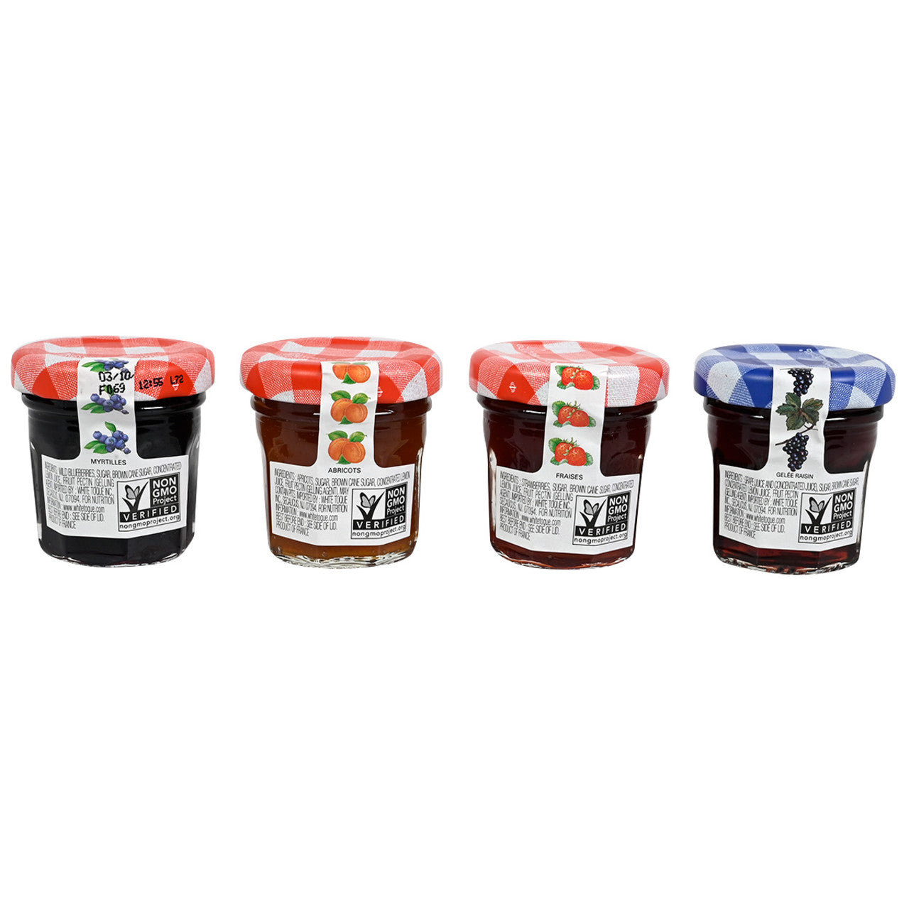 Bonne Maman - Jam Variety 8 Pack - 1oz Jars